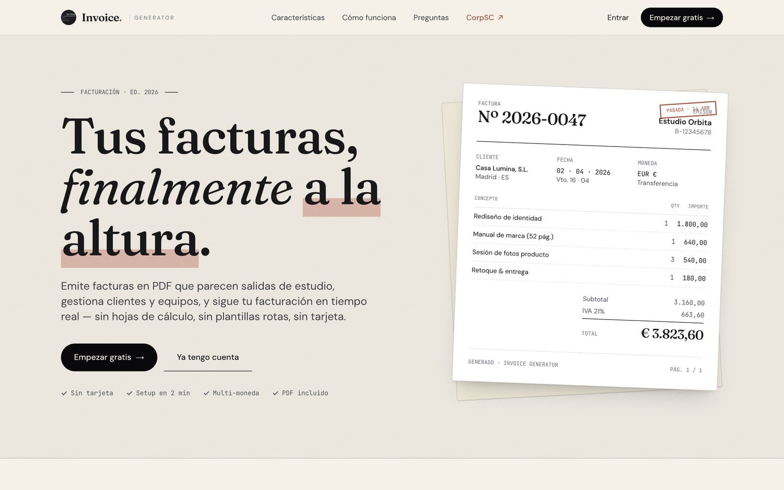 Invoices